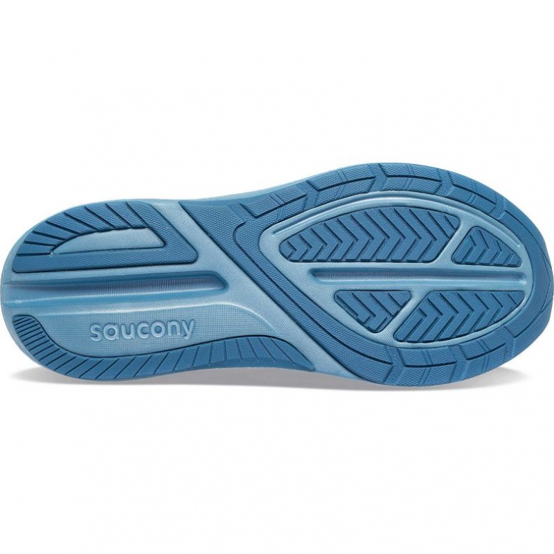 Blue Saucony Echelon 9 Men's Running Shoes | ISRAEL VZDNJY