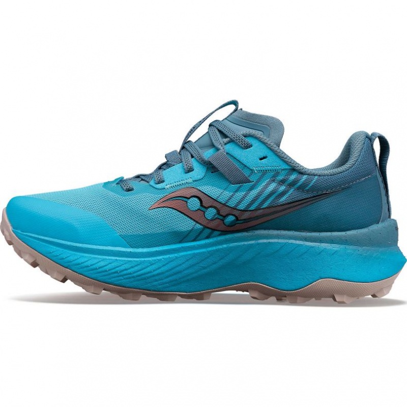 Blue Saucony Endorphin Edge Women's Trail Running Shoes | ISRAEL ZGTOQR