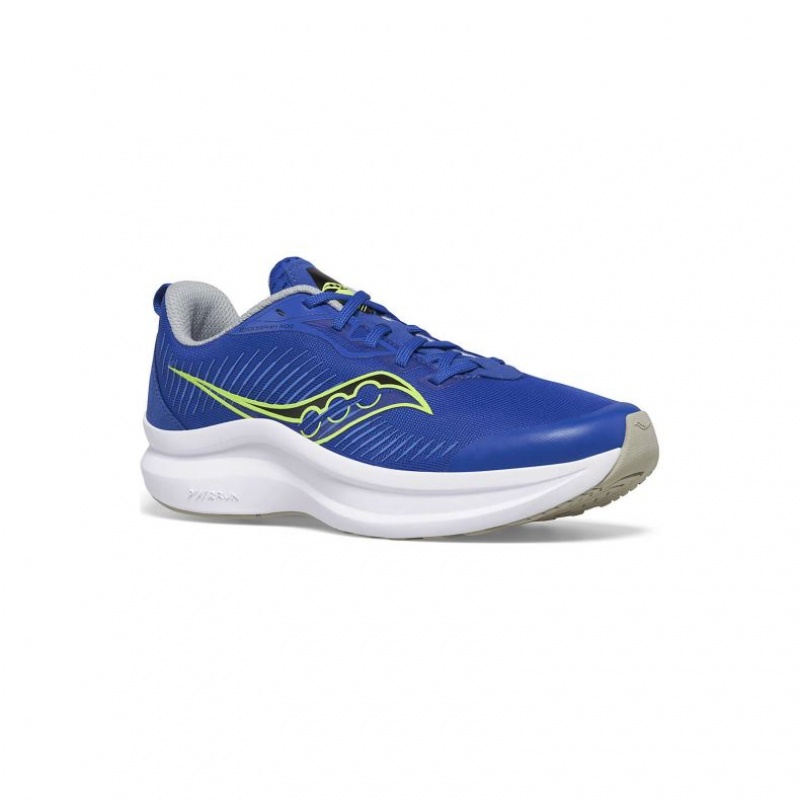 Blue Saucony Endorphin KDZ Big Kids' Sneakers | ISRAEL JZTOXH