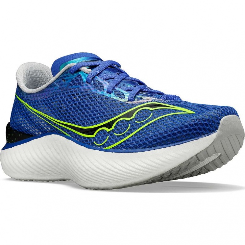 Blue Saucony Endorphin Pro 3 Men's Running Shoes | ISRAEL AIDWXT