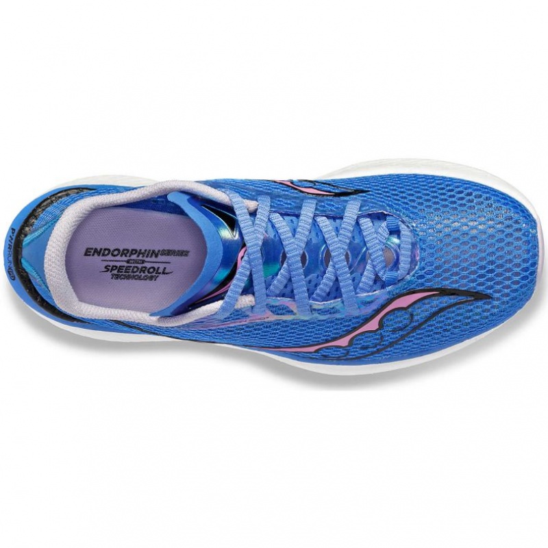 Blue Saucony Endorphin Pro 3 Women's Running Shoes | ISRAEL TEDSJZ