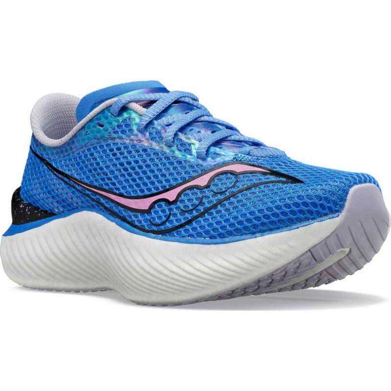 Blue Saucony Endorphin Pro 3 Women's Running Shoes | ISRAEL TEDSJZ