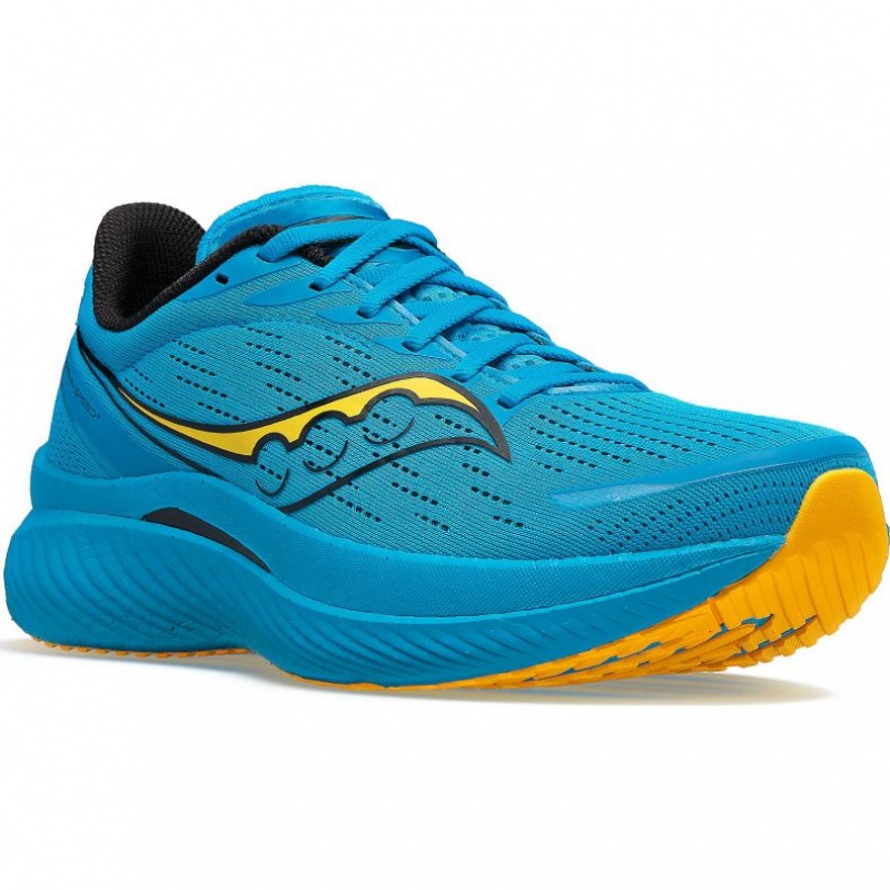 Blue Saucony Endorphin Speed 3 Men's Running Shoes | ISRAEL BPKWNT