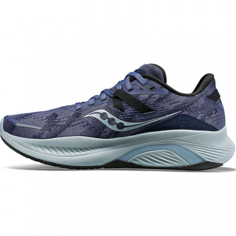 Blue Saucony Guide 16 Women's Running Shoes | ISRAEL TAMUGY