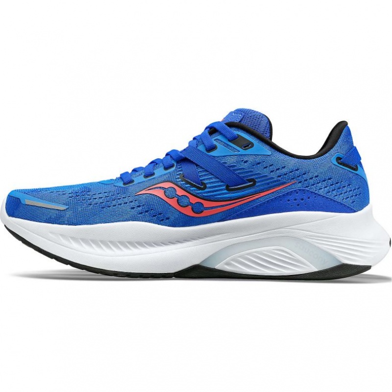 Blue Saucony Guide 16 Women's Running Shoes | ISRAEL XEAQLV