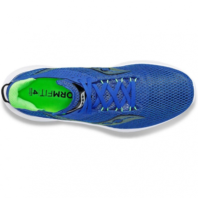 Blue Saucony Kinvara 14 Men's Running Shoes | ISRAEL JAUVIZ