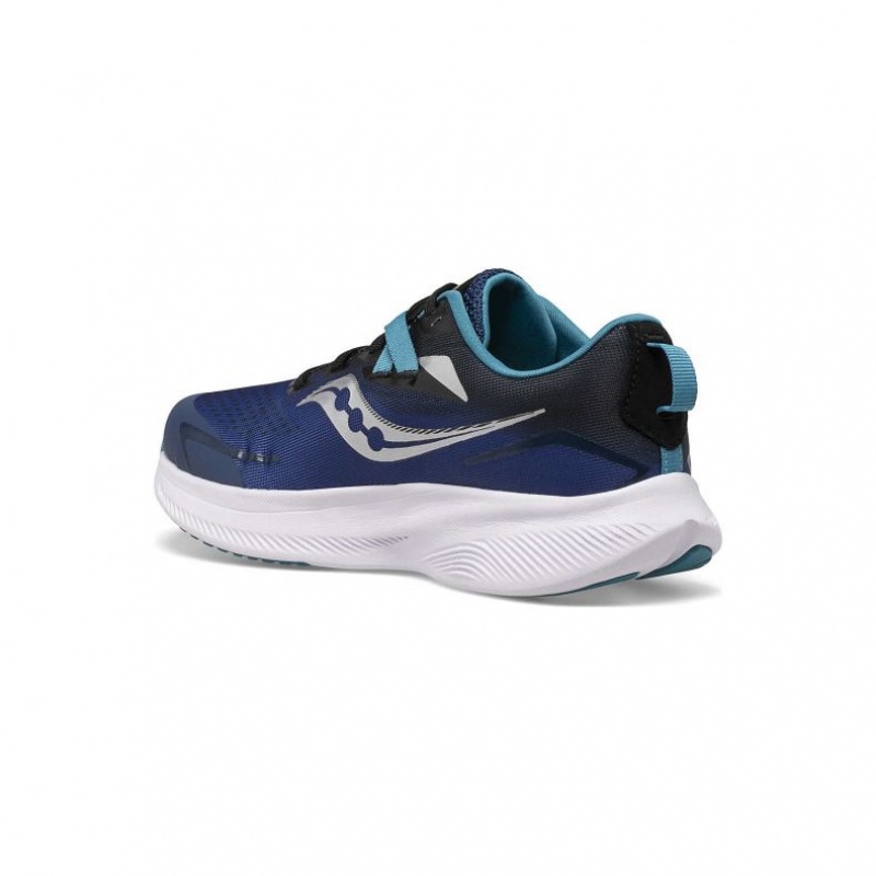 Blue Saucony Ride 15 Big Kids' Sneakers | ISRAEL ZKFSUB