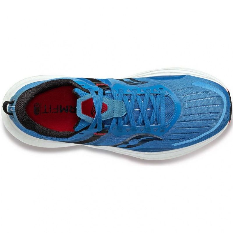 Blue Saucony Tempus Men's Running Shoes | ISRAEL GQBOLM