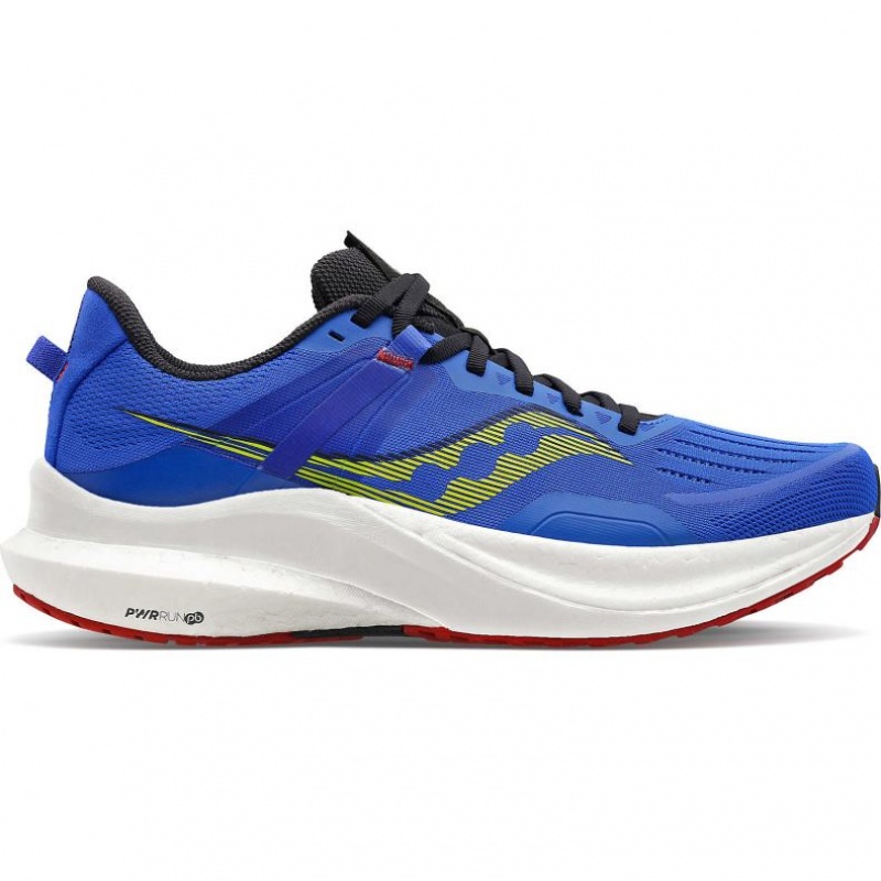 Blue Saucony Tempus Men\'s Running Shoes | ISRAEL OSZABT