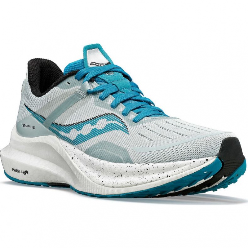 Blue Saucony Tempus Women's Running Shoes | ISRAEL YWRNLD