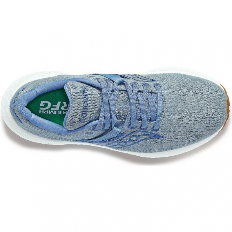 Blue Saucony Triumph RFG Women's Running Shoes | ISRAEL DYCNSB