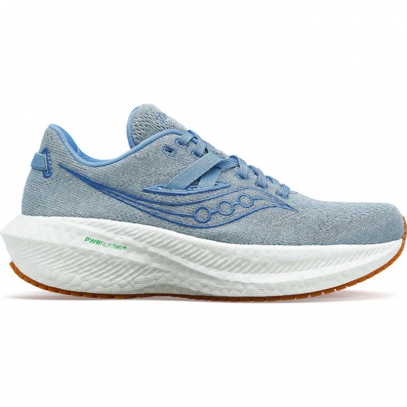 Blue Saucony Triumph RFG Women\'s Running Shoes | ISRAEL DYCNSB