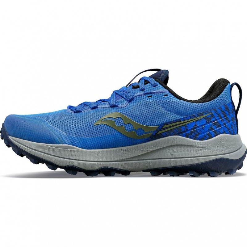 Blue Saucony Xodus Ultra 2 Men's Trail Running Shoes | ISRAEL XUBNPD