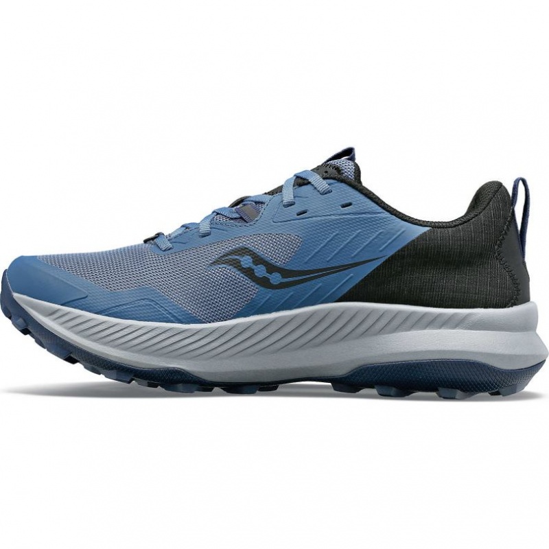 Blue / Black Saucony Blaze TR Men's Trail Running Shoes | ISRAEL TYRPMS