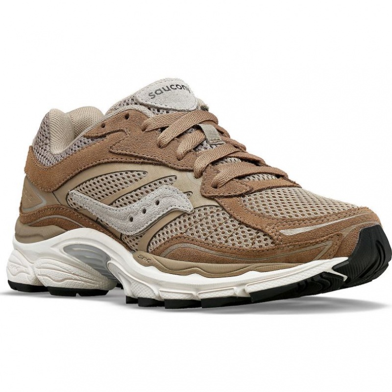 Brown Saucony ProGrid Omni 9 Premium Men's Sneakers | ISRAEL HGNWDT