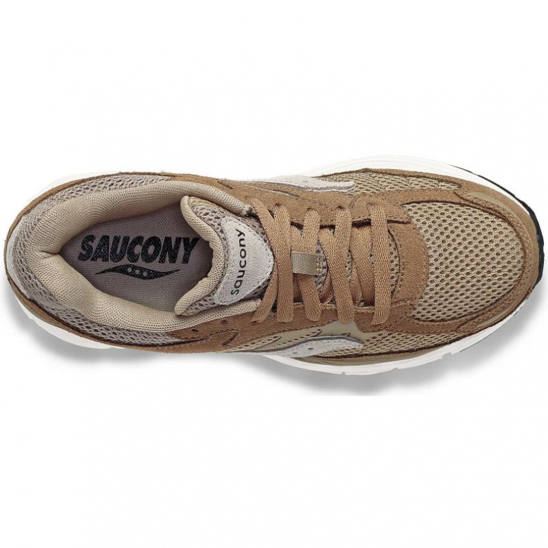 Brown Saucony ProGrid Omni 9 Premium Women's Sneakers | ISRAEL OGLSDX