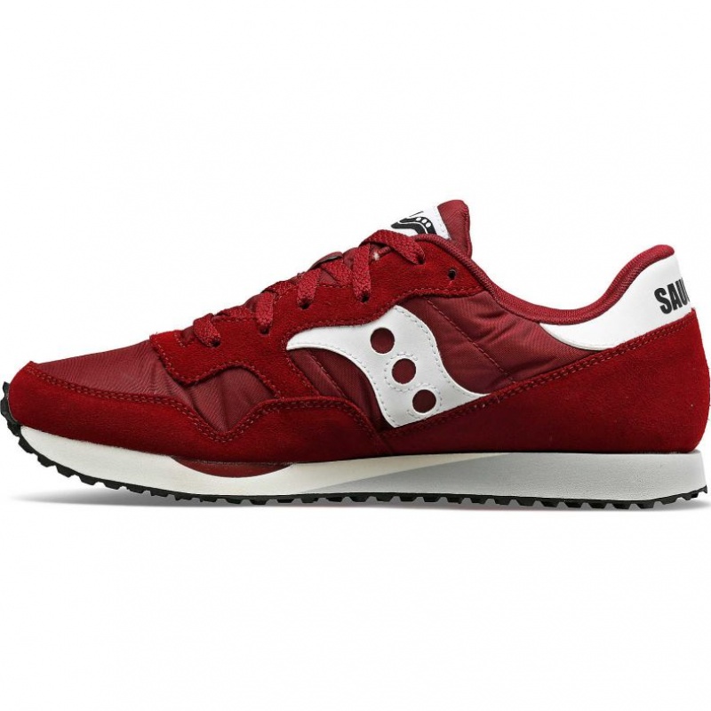 Burgundy Saucony DXN Women's Sneakers | ISRAEL DTIWRC