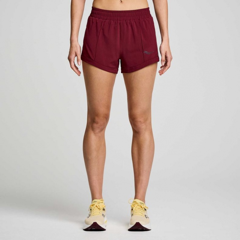 Burgundy Saucony Outpace 3\