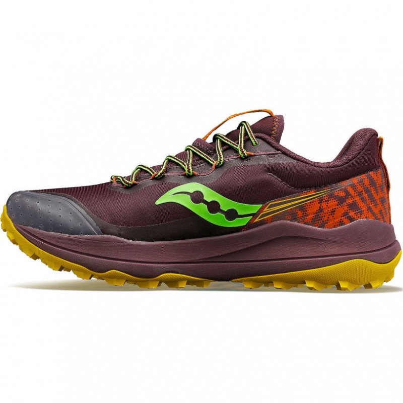 Burgundy Saucony Xodus Ultra 2 Women's Trail Running Shoes | ISRAEL VTYQLO