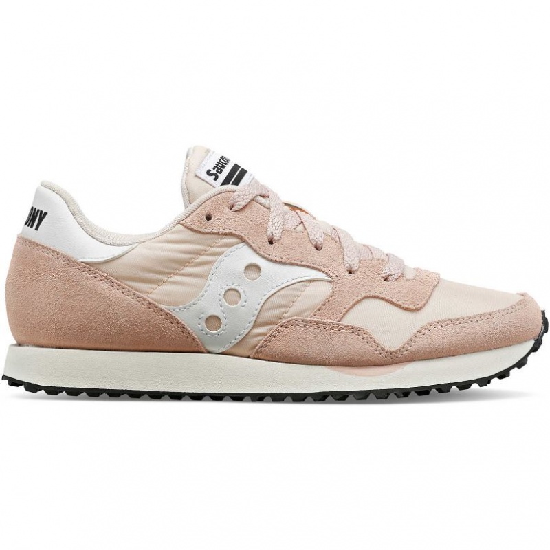 Coral / White Saucony DXN Women\'s Sneakers | ISRAEL NMOJKY