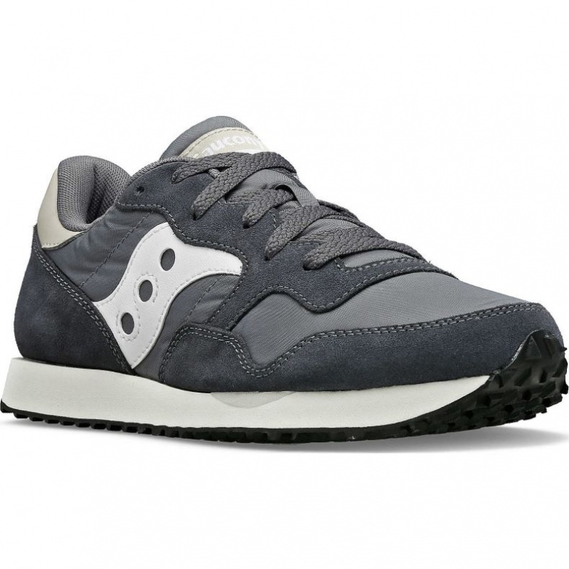 Dark Grey Saucony DXN Women's Sneakers | ISRAEL KEZITV