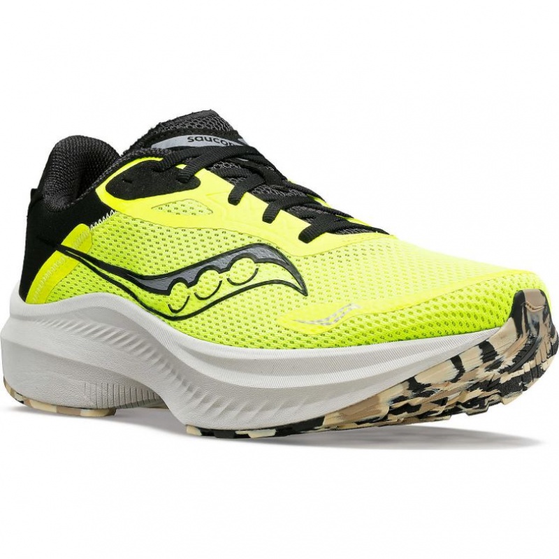 Green Saucony Axon 3 Men's Running Shoes | ISRAEL XLNTYI