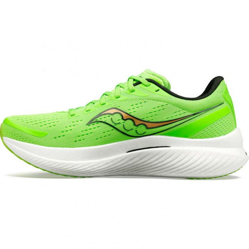 Green Saucony Endorphin Speed 3 Men's Running Shoes | ISRAEL EAXRQP