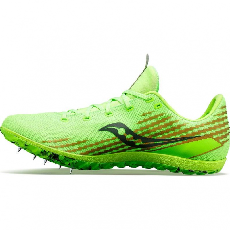 Green Saucony Havok XC 3 Men's Spikes | ISRAEL PCUFOG