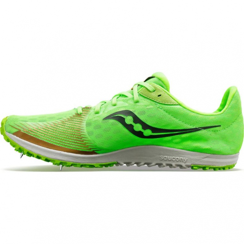 Green Saucony Kilkenny XC9 Men's Spikes | ISRAEL LIJVOC