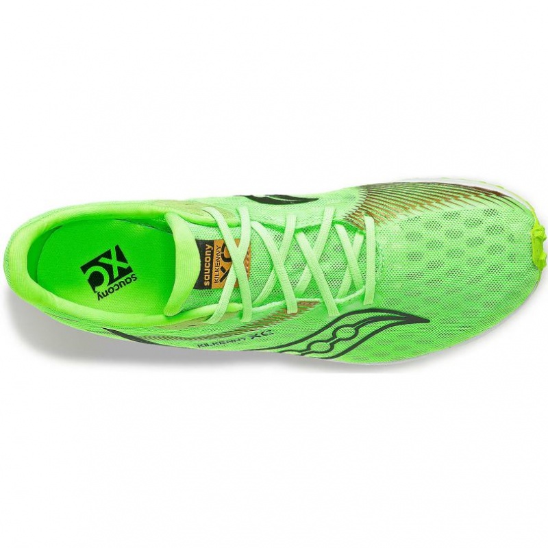 Green Saucony Kilkenny XC9 Men's Spikes | ISRAEL LIJVOC