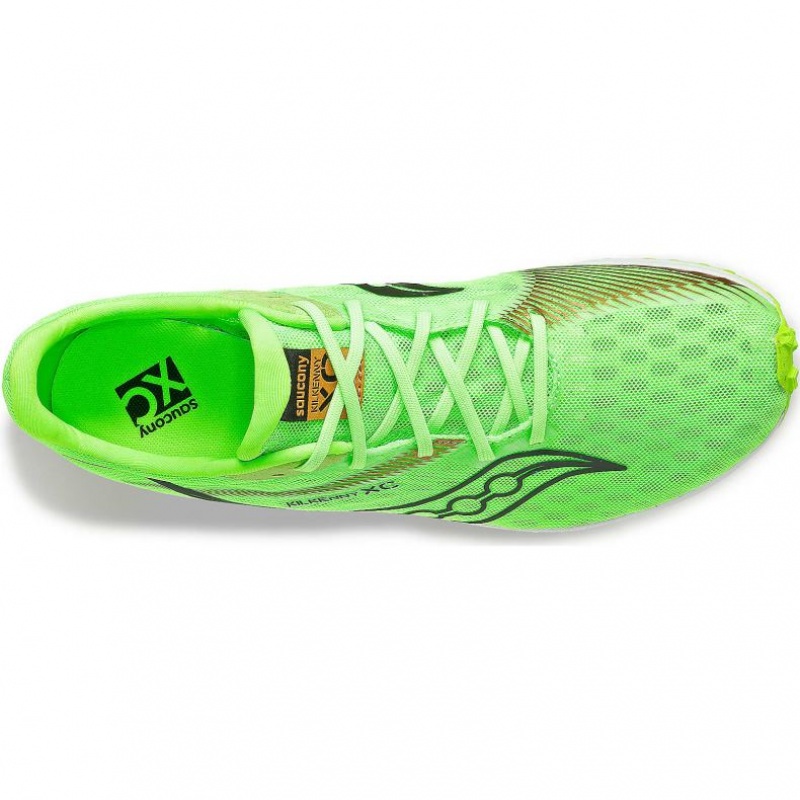 Green Saucony Kilkenny XC9 Women's Spikes | ISRAEL YRSGDE