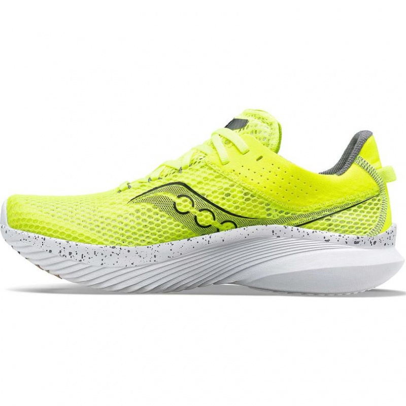 Green Saucony Kinvara 14 Men's Running Shoes | ISRAEL JOXGZR