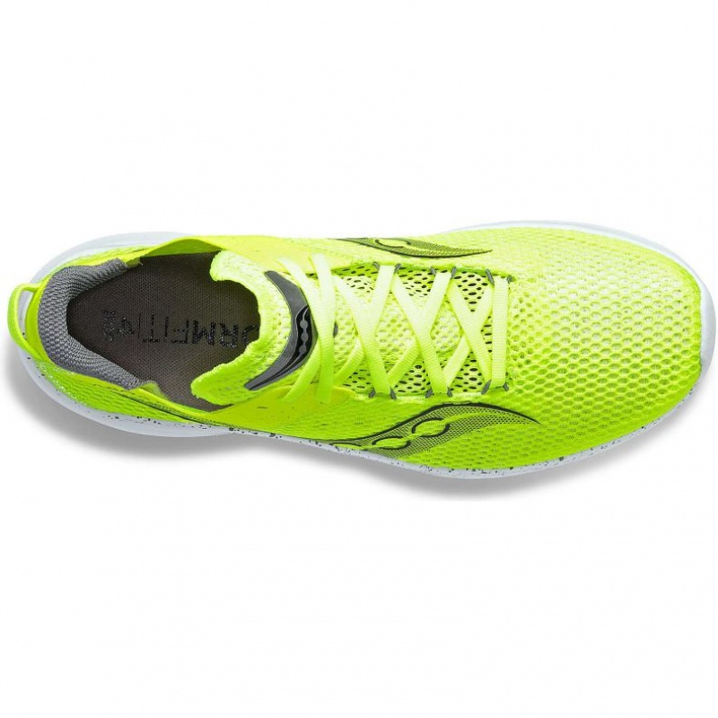 Green Saucony Kinvara 14 Men's Running Shoes | ISRAEL JOXGZR