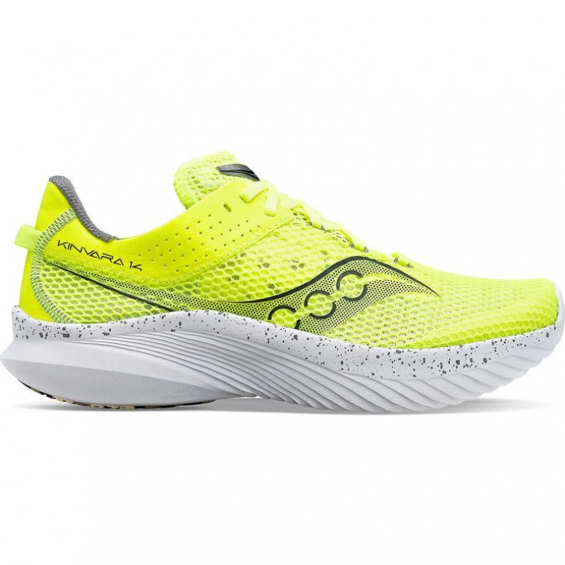 Green Saucony Kinvara 14 Men\'s Running Shoes | ISRAEL JOXGZR