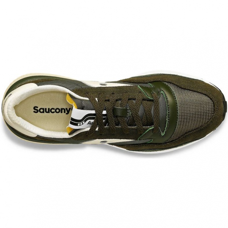 Green / Cream Saucony Jazz NXT Women's Sneakers | ISRAEL RWJDZQ