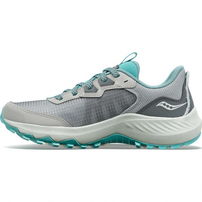 Grey Saucony Aura TR Women's Trail Running Shoes | ISRAEL XBAMOU