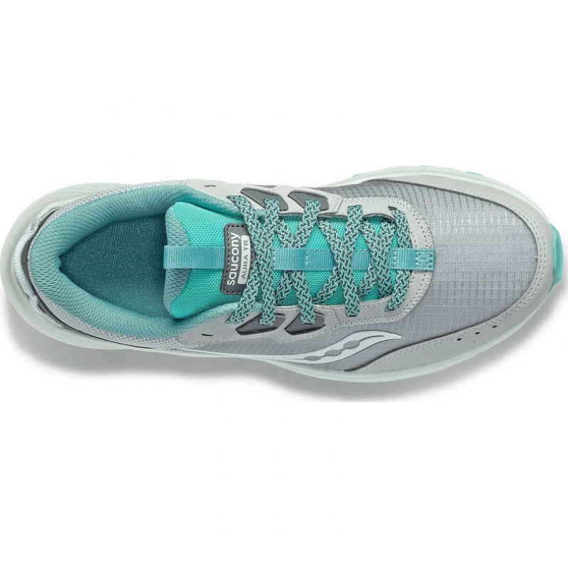 Grey Saucony Aura TR Women's Trail Running Shoes | ISRAEL XBAMOU