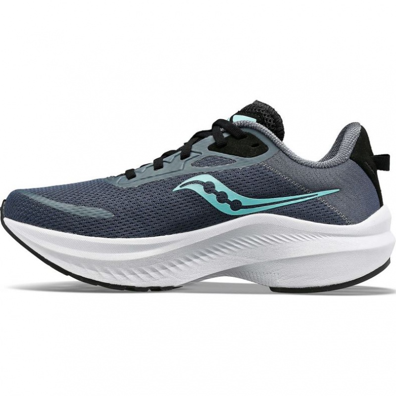 Grey Saucony Axon 3 Women's Running Shoes | ISRAEL CKLBPN