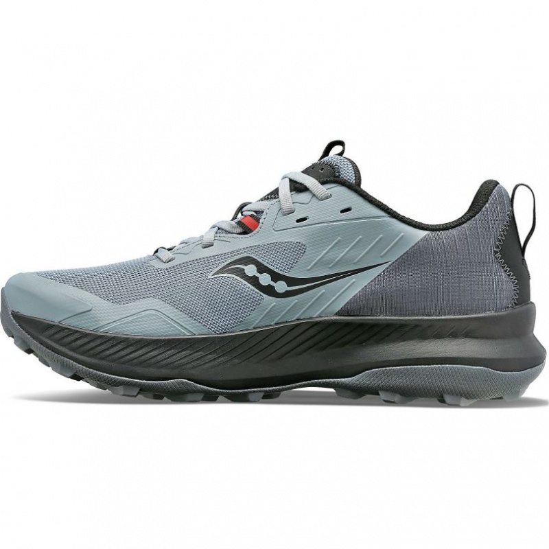 Grey Saucony Blaze TR Men's Trail Running Shoes | ISRAEL KFLMYR