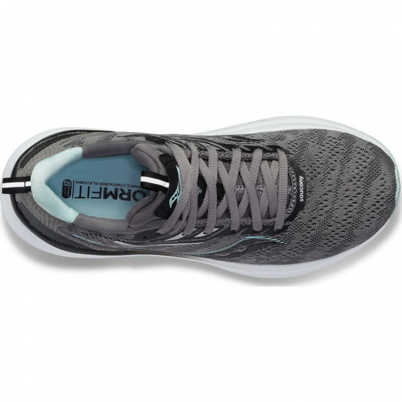 Grey Saucony Echelon 9 Women's Running Shoes | ISRAEL UJXRKL