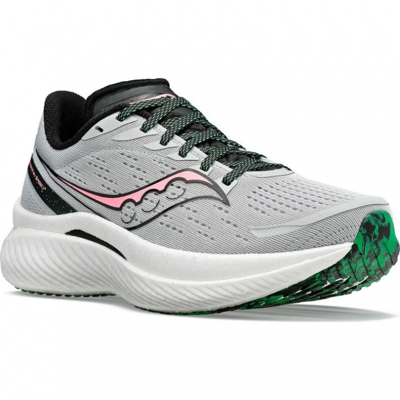 Grey Saucony Endorphin Speed 3 Women's Running Shoes | ISRAEL ILSAVB