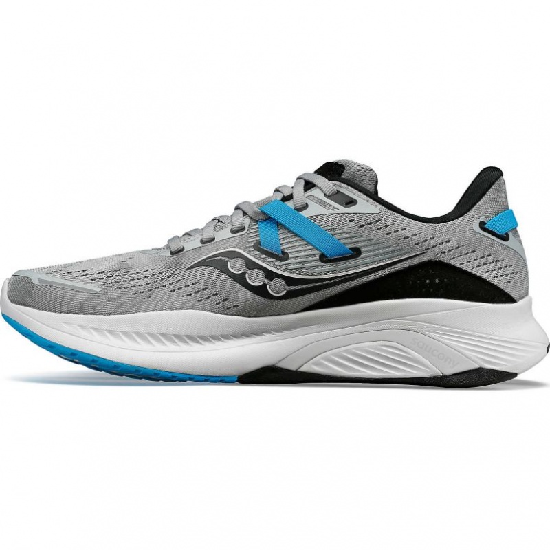 Grey Saucony Guide 16 Men's Running Shoes | ISRAEL BAQJSU