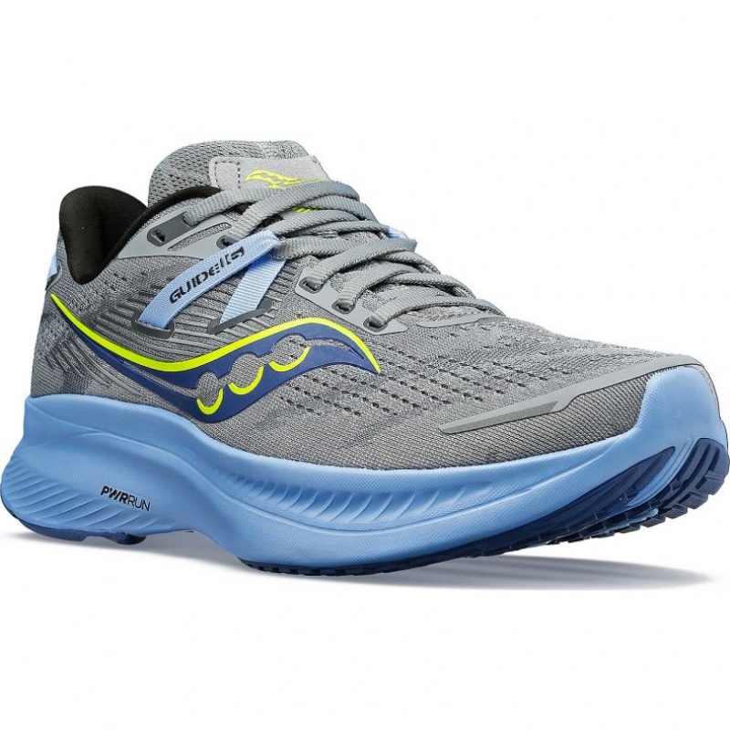 Grey Saucony Guide 16 Women's Running Shoes | ISRAEL LFHSOU