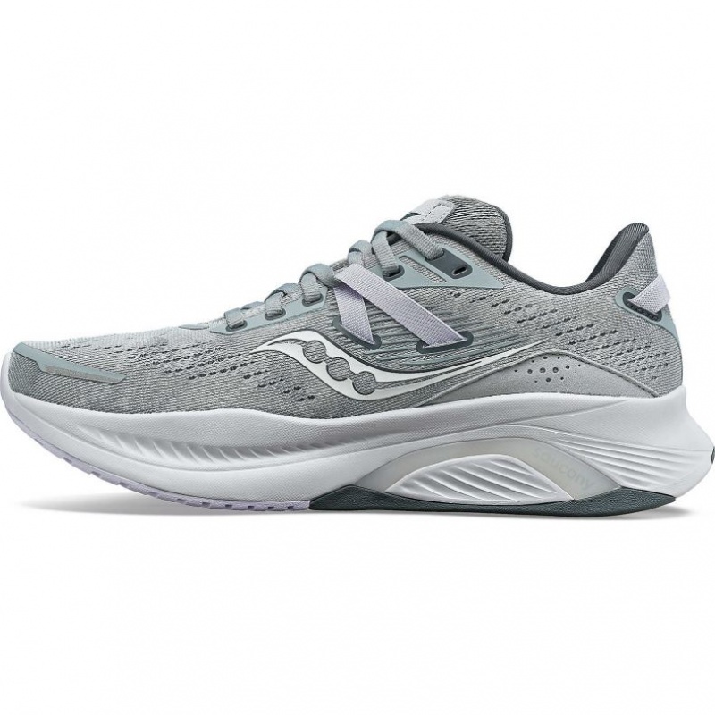 Grey Saucony Guide 16 Women's Running Shoes | ISRAEL VJFSGP