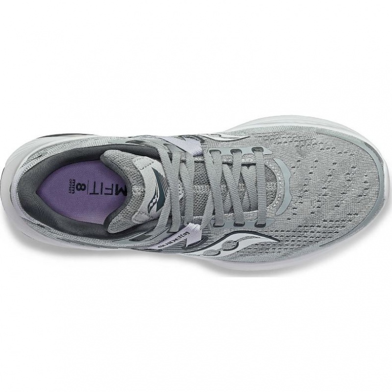 Grey Saucony Guide 16 Women's Running Shoes | ISRAEL VJFSGP