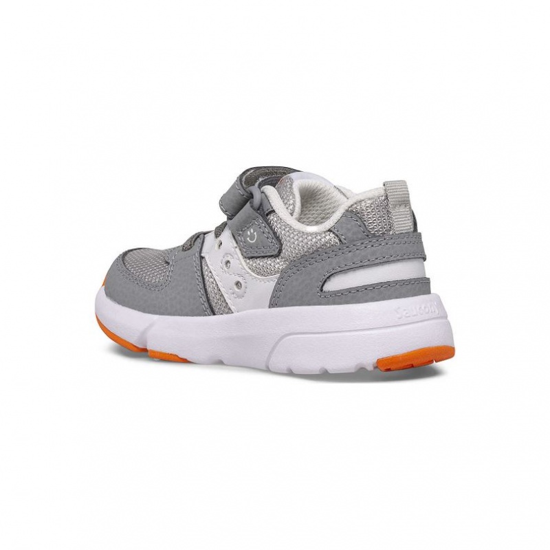 Grey Saucony Jazz Lite 2.0 Little Kids' Sneakers | ISRAEL YCPUDZ