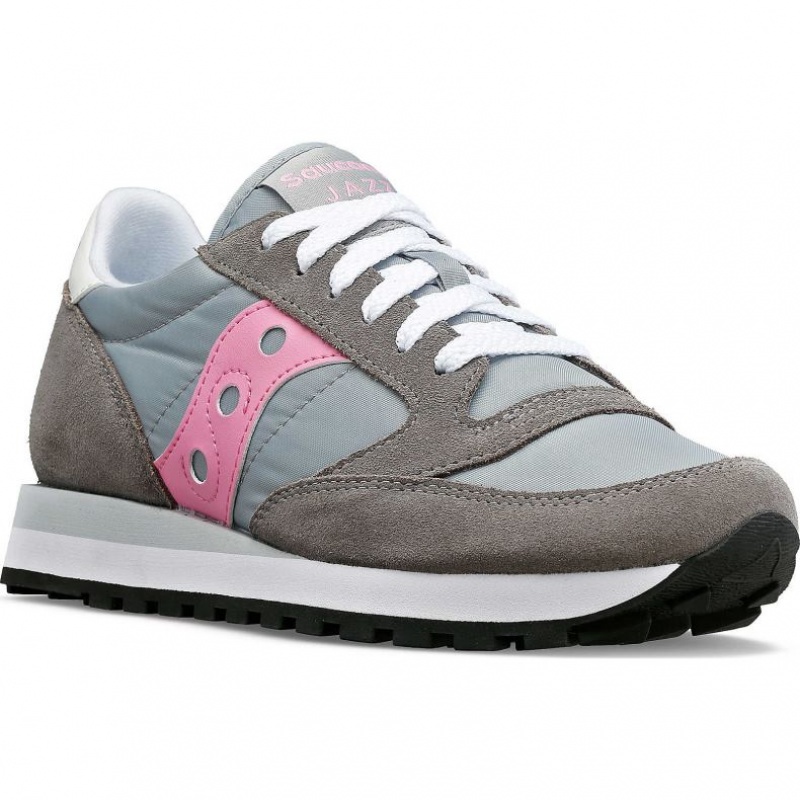 Grey Saucony Jazz Original Women's Sneakers | ISRAEL SPEJZO