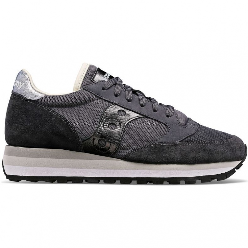 Grey Saucony Jazz Triple Women\'s Sneakers | ISRAEL YFWPLS