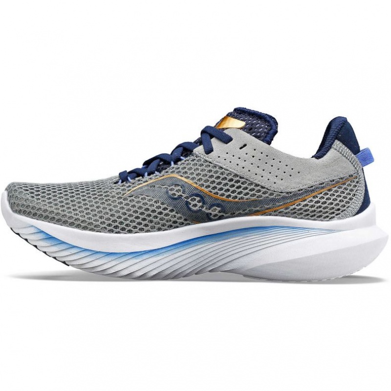 Grey Saucony Kinvara 14 Women's Running Shoes | ISRAEL UKCRTP