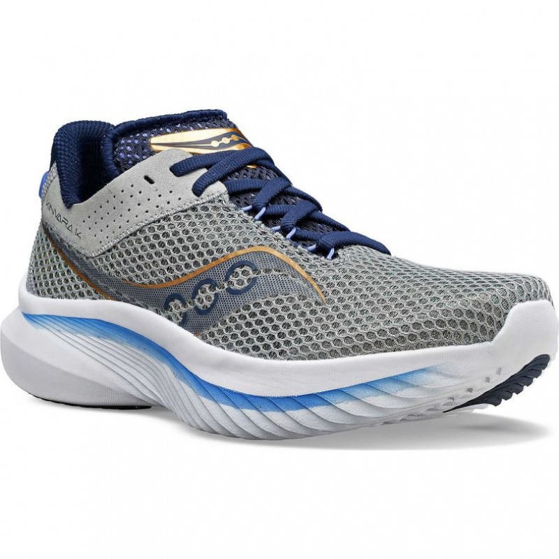 Grey Saucony Kinvara 14 Women's Running Shoes | ISRAEL UKCRTP